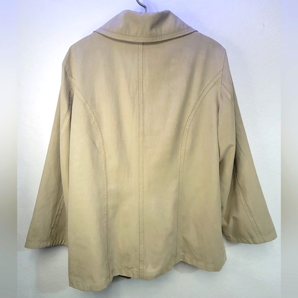 KIRSTEN MADE IN GERMANY Women's XL Soft Polyester Jacket Button Closure - Picture 4 of 13